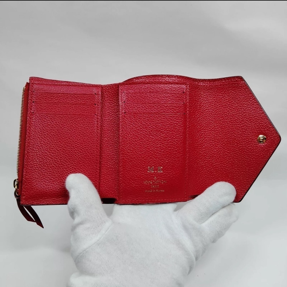 Louis Vuitton Victorine LV Wallet  Red Monogram Empreinte - Picture 8 of 9